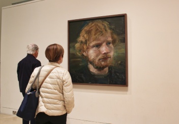 national portrait gallery Ed Sheeran Londres